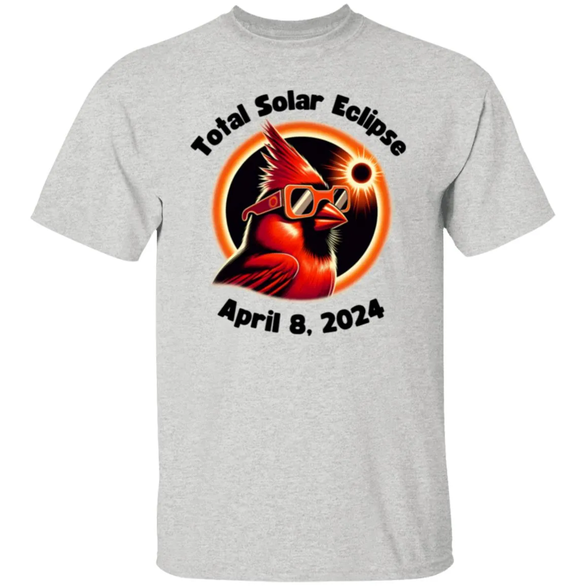 Cardinal Solar Eclipse T-Shirt