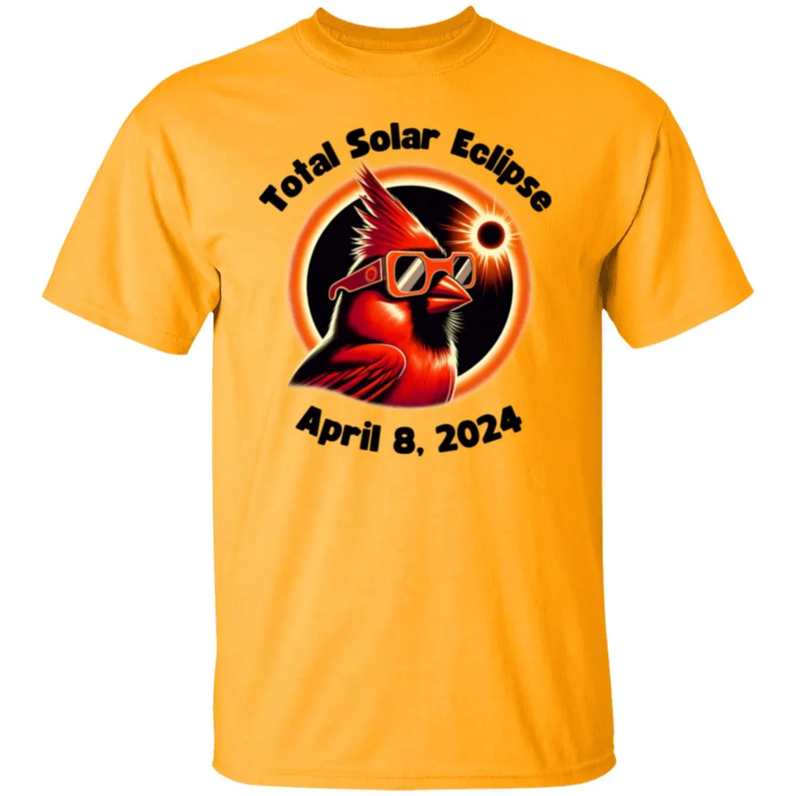 Cardinal Solar Eclipse T-Shirt