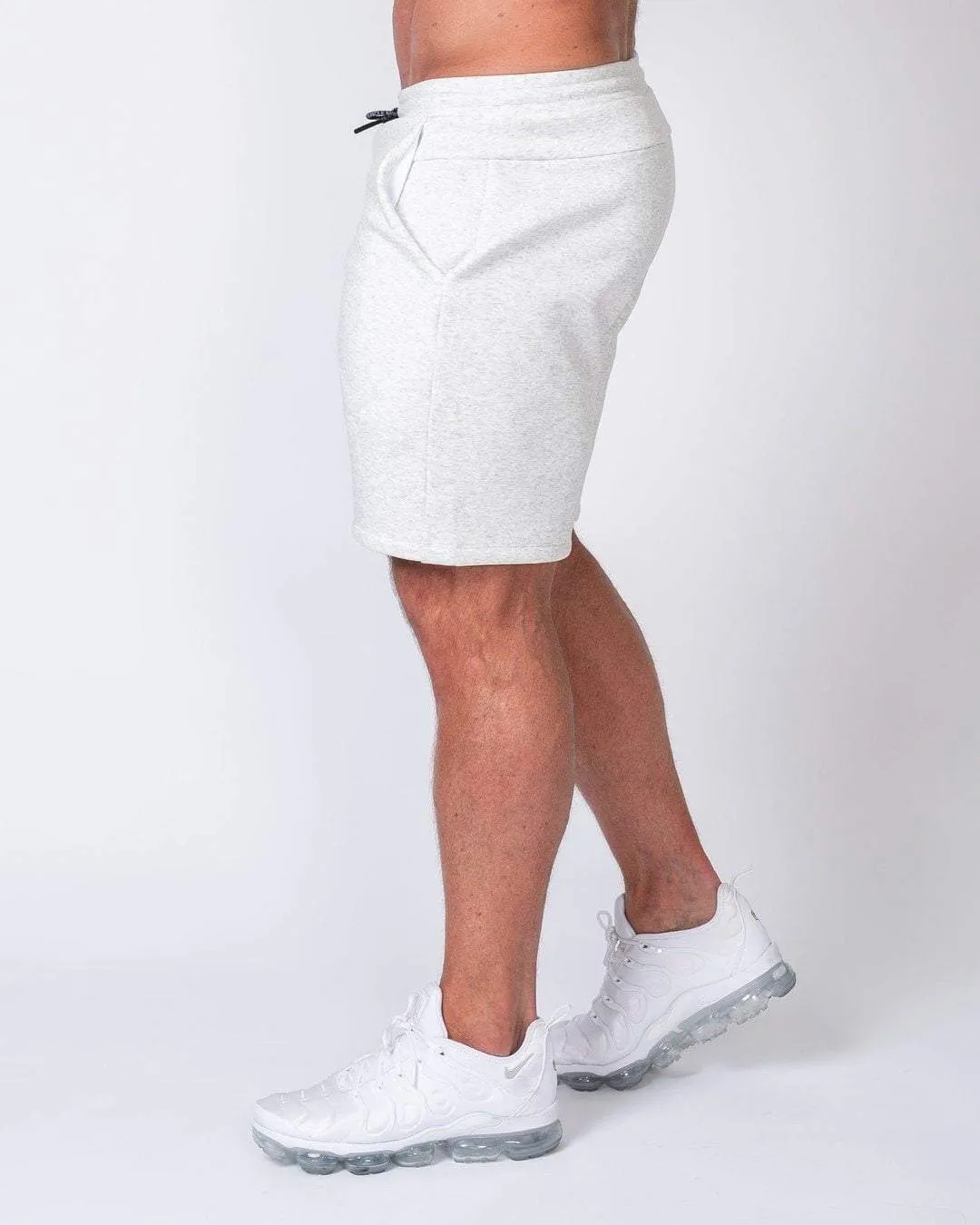 Cargo Shorts - White Marl