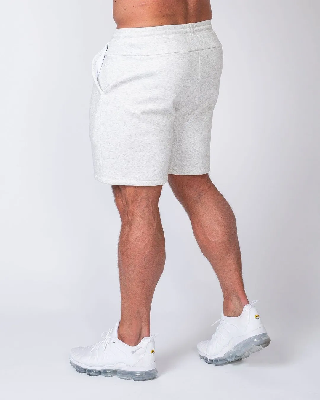 Cargo Shorts - White Marl