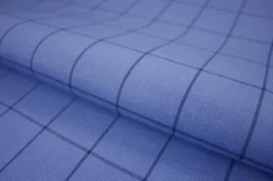 Carolina Blue Windowpane Suit