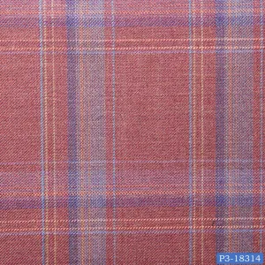 Chestnut Brown With Blue Check Suit
