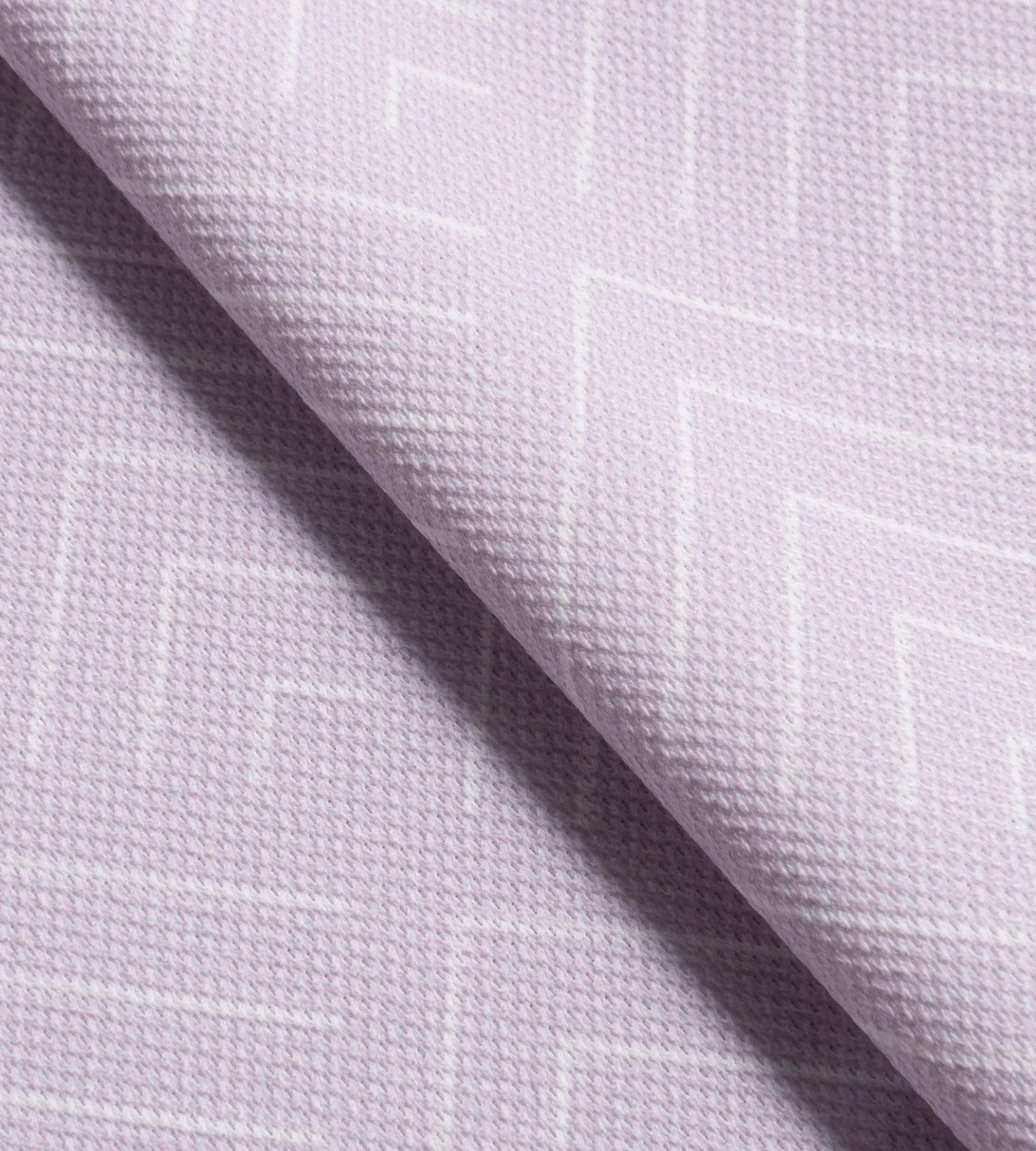 CHEVRON POLO - PURPLE