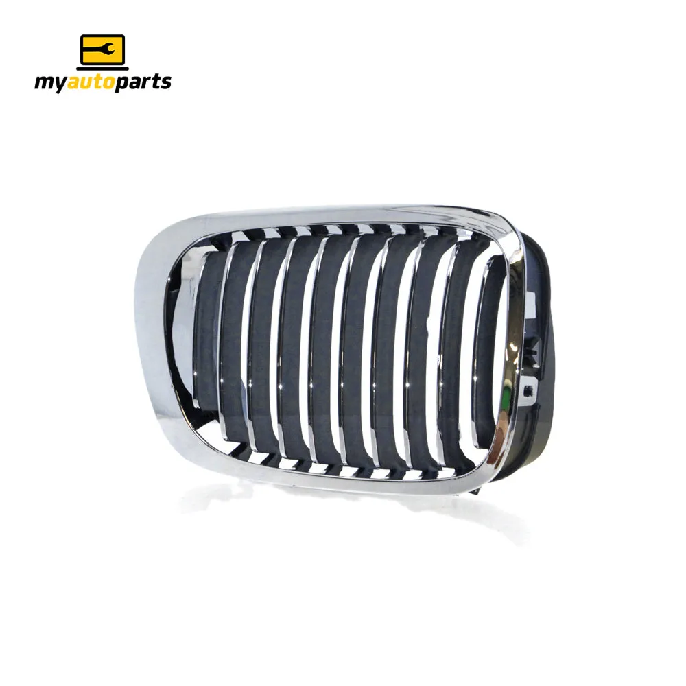 Chrome Grille Driver Side Aftermarket Suits BMW 3 Series E46 Coupe & Cabrio  2003 to 2005