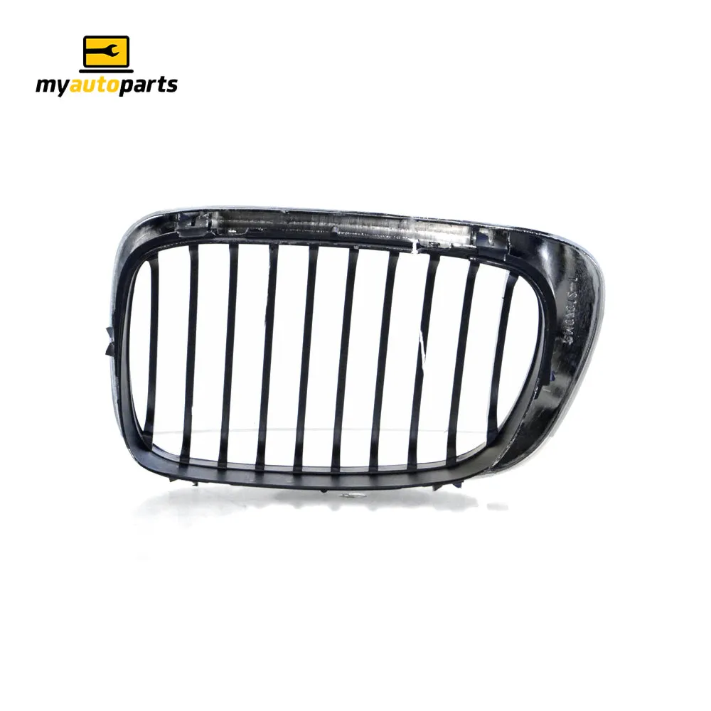 Chrome Grille Driver Side Aftermarket Suits BMW 3 Series E46 Coupe & Cabrio  2003 to 2005