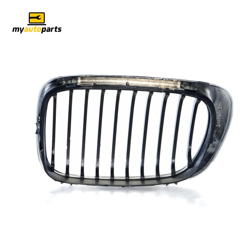 Chrome Grille Drivers Side Aftermarket Suits BMW 3 Series E46 Coupe & Cabrio 1999 to 2003