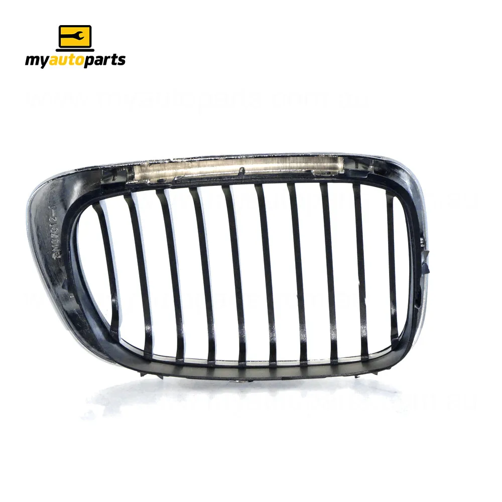 Chrome Grille Passenger Side Aftermarket Suits BMW 3 Series E46 Coupe & Cabrio 1999 to 2003