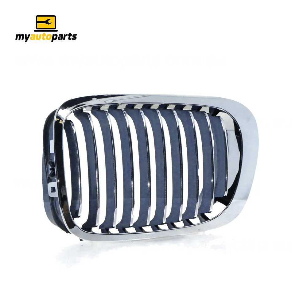 Chrome Grille Passenger Side Aftermarket Suits BMW 3 Series E46 Coupe & Cabrio 1999 to 2003