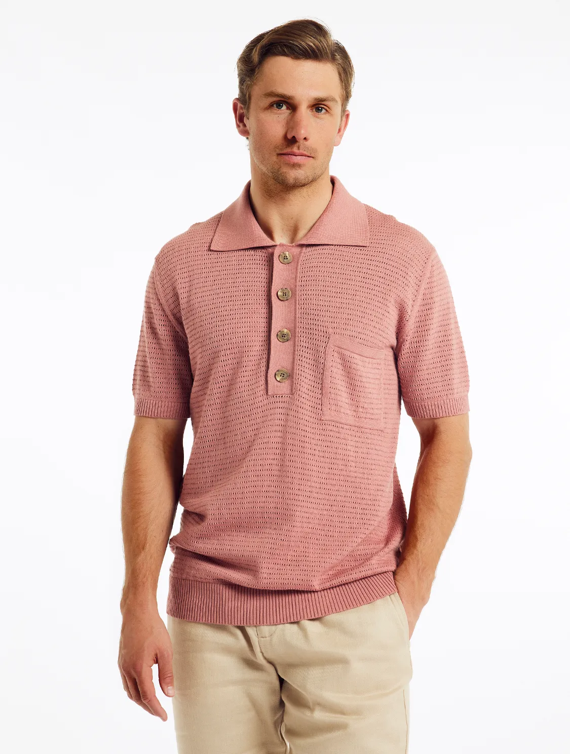 CLEMENTE KNIT POLO
