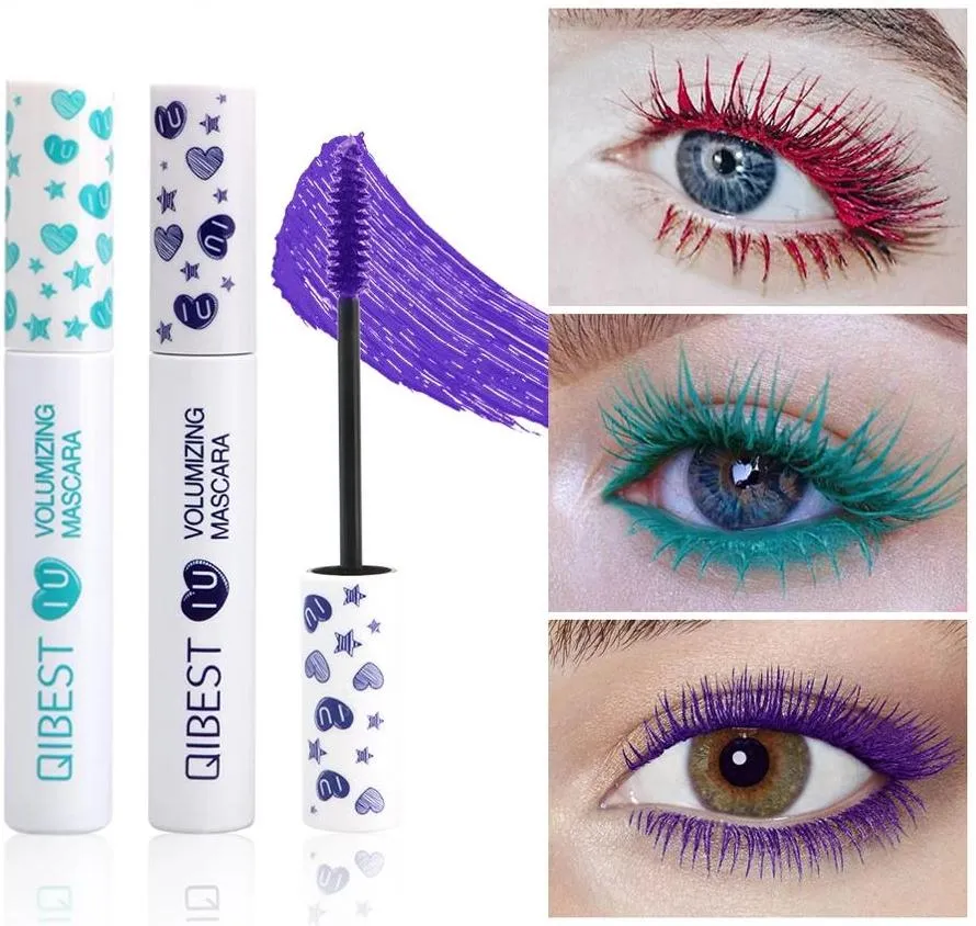 Colored mascara curl and slim without smudging Mascara set