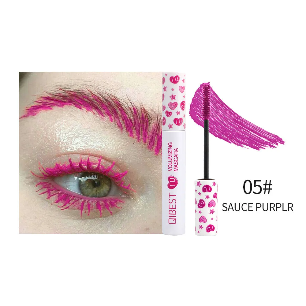 Colored mascara curl and slim without smudging Mascara set
