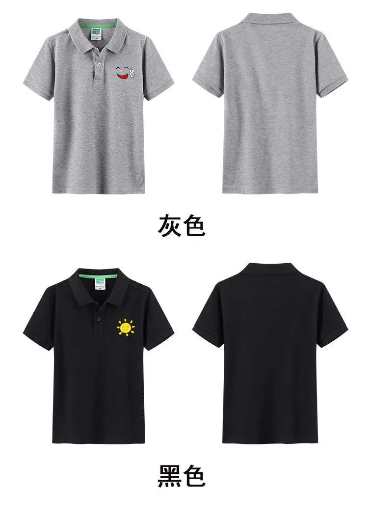 Combed Cotton Childrens Polo Shirt