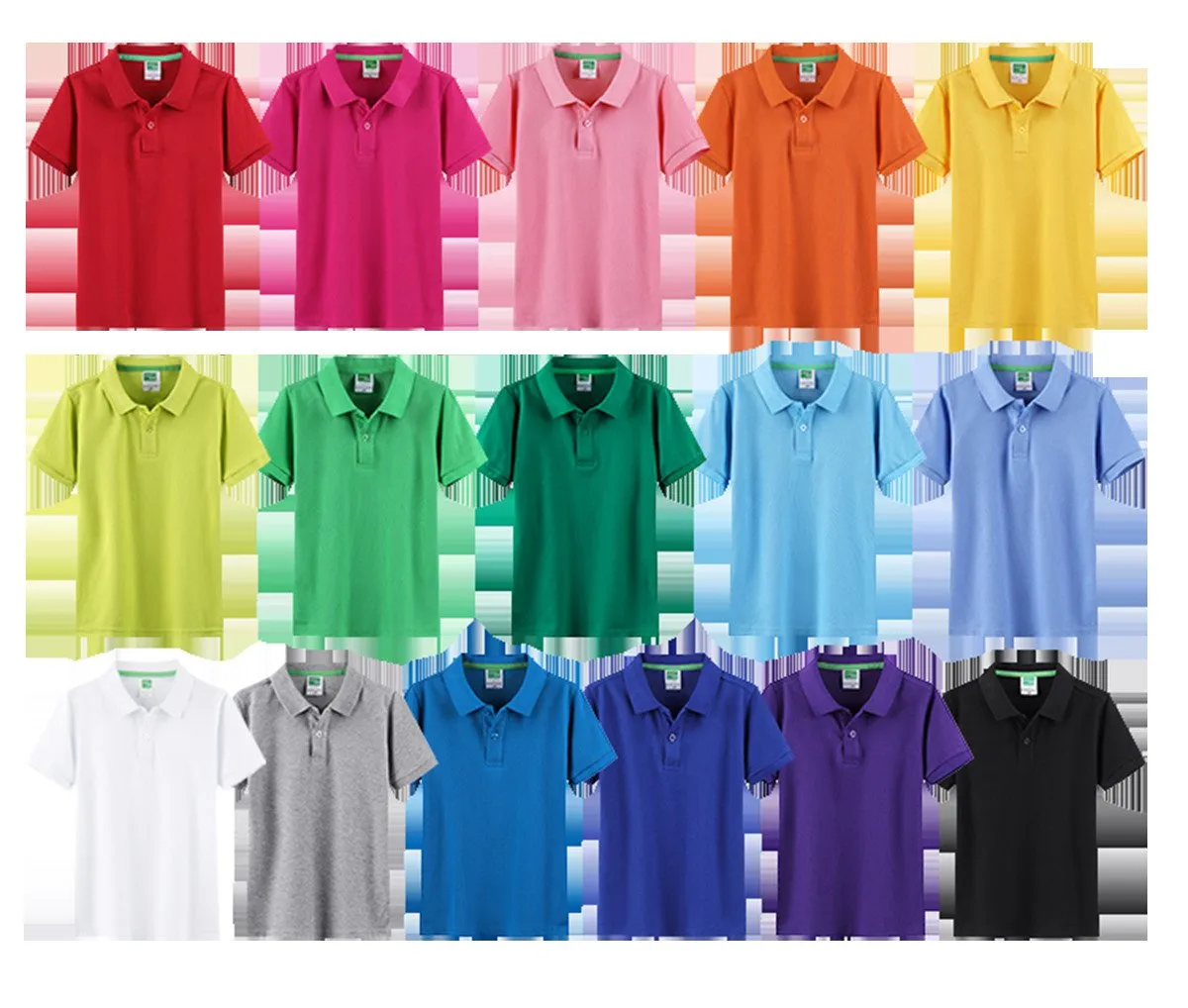 Combed Cotton Childrens Polo Shirt