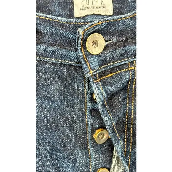 Cop.Copine Jean Blue Dark Wash Straight Leg Western Casual Normcore Size 30