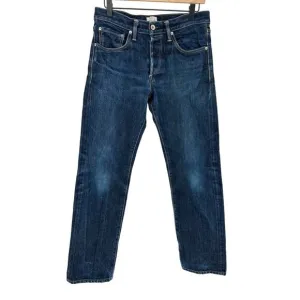 Cop.Copine Jean Blue Dark Wash Straight Leg Western Casual Normcore Size 30