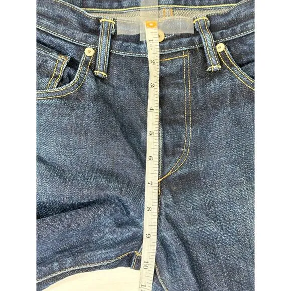 Cop.Copine Jean Blue Dark Wash Straight Leg Western Casual Normcore Size 30