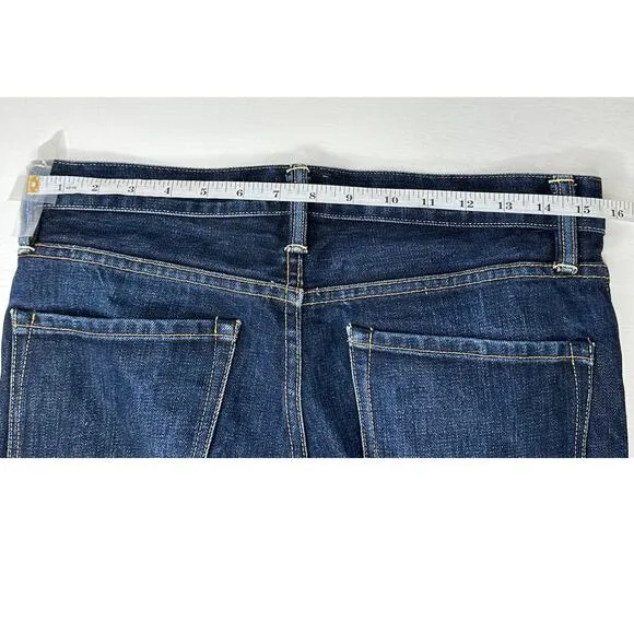 Cop.Copine Jean Blue Dark Wash Straight Leg Western Casual Normcore Size 30