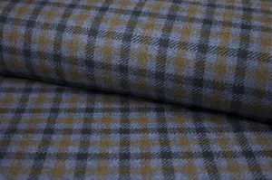 Cornflower Blue Glun Club Check Suit