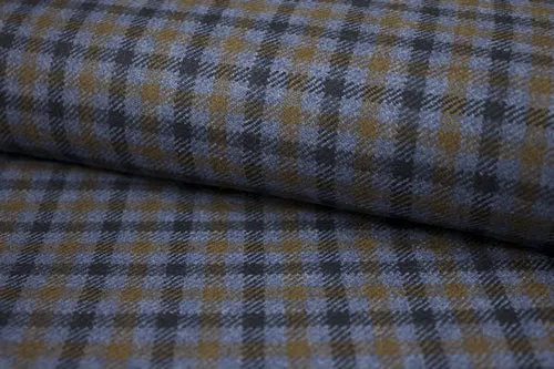 Cornflower Blue Glun Club Check Suit