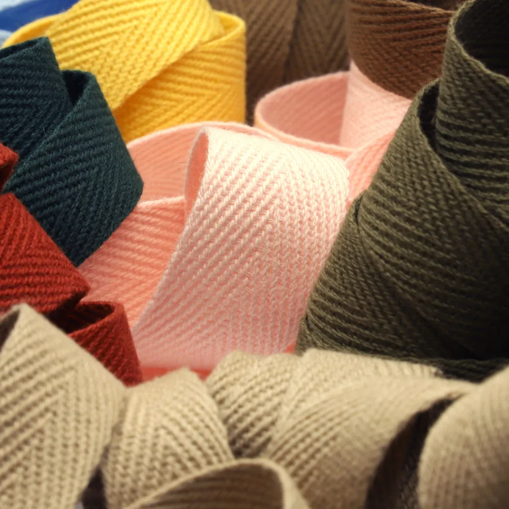 Cotton Herringbone Tape #10 Coconut