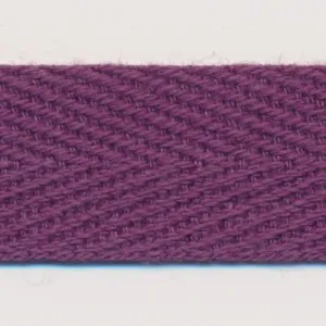Cotton Herringbone Tape #125 Purple