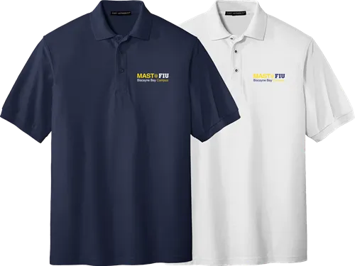 Cotton Polo in White