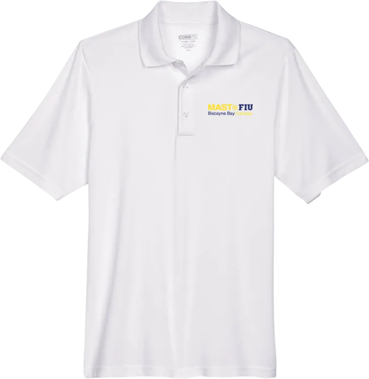 Cotton Polo in White