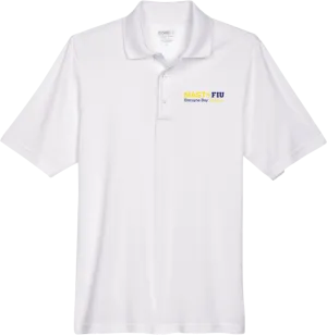 Cotton Polo in White