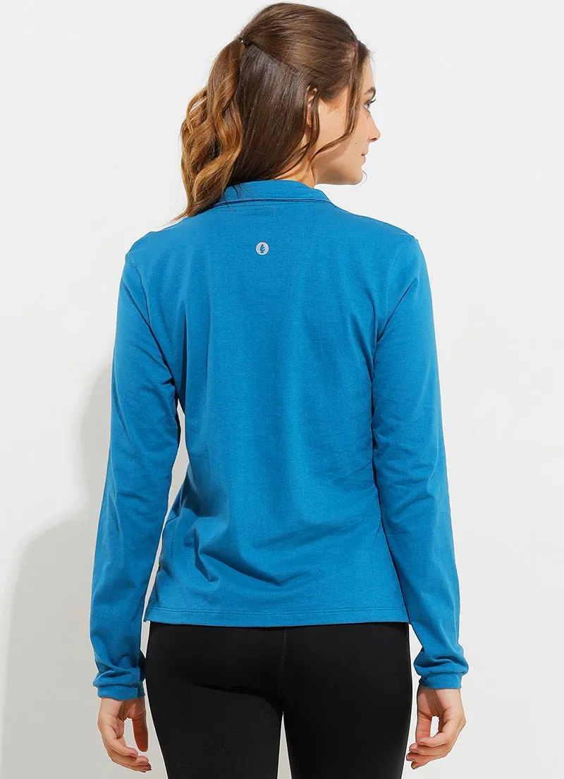 Court LS Polo (Blue)