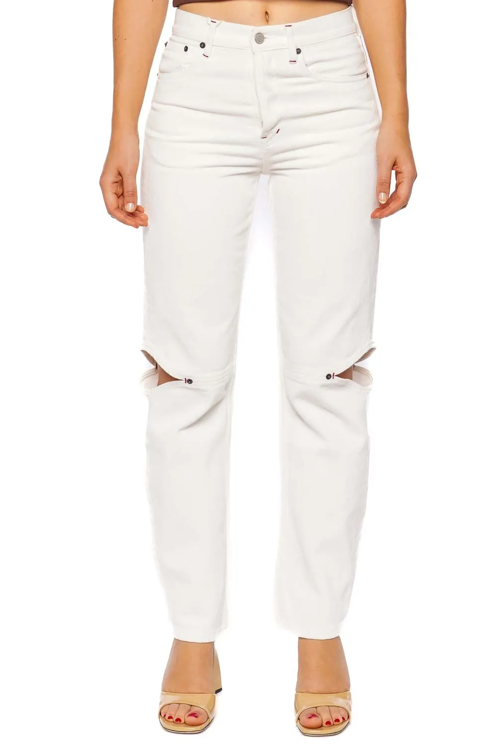 Cowgirl Milk Straight Cut Out Jean