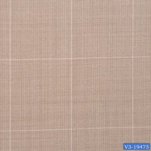 Cream Windowpane Suit