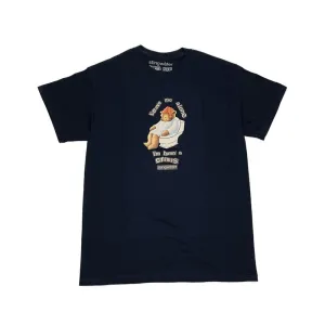 Crisis Bear T Shirt Navy