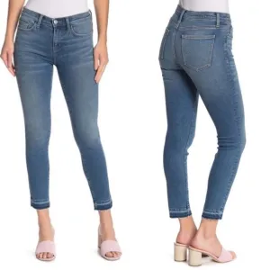 Current Elliott The Stiletto Artisan Released Hem Denim Jeans Size 28 Med Wash