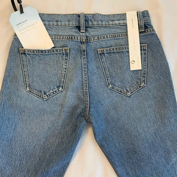 CURRENT/ELLIOTT Cropped Jeans NWT Size 25