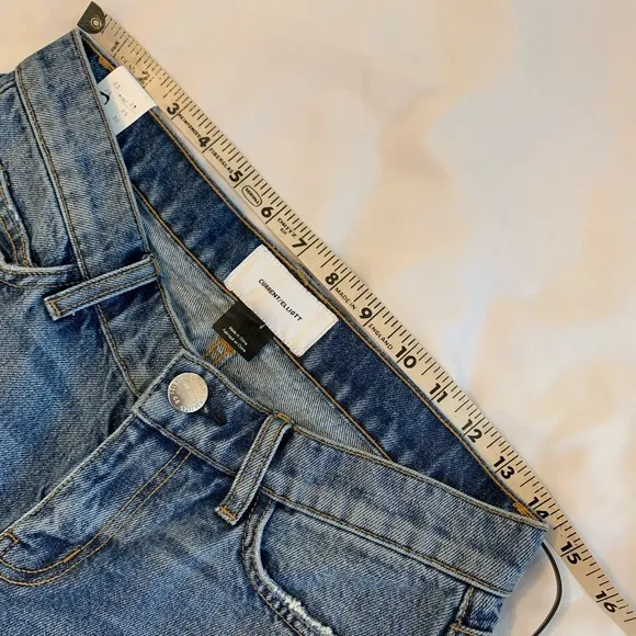 CURRENT/ELLIOTT Cropped Jeans NWT Size 25