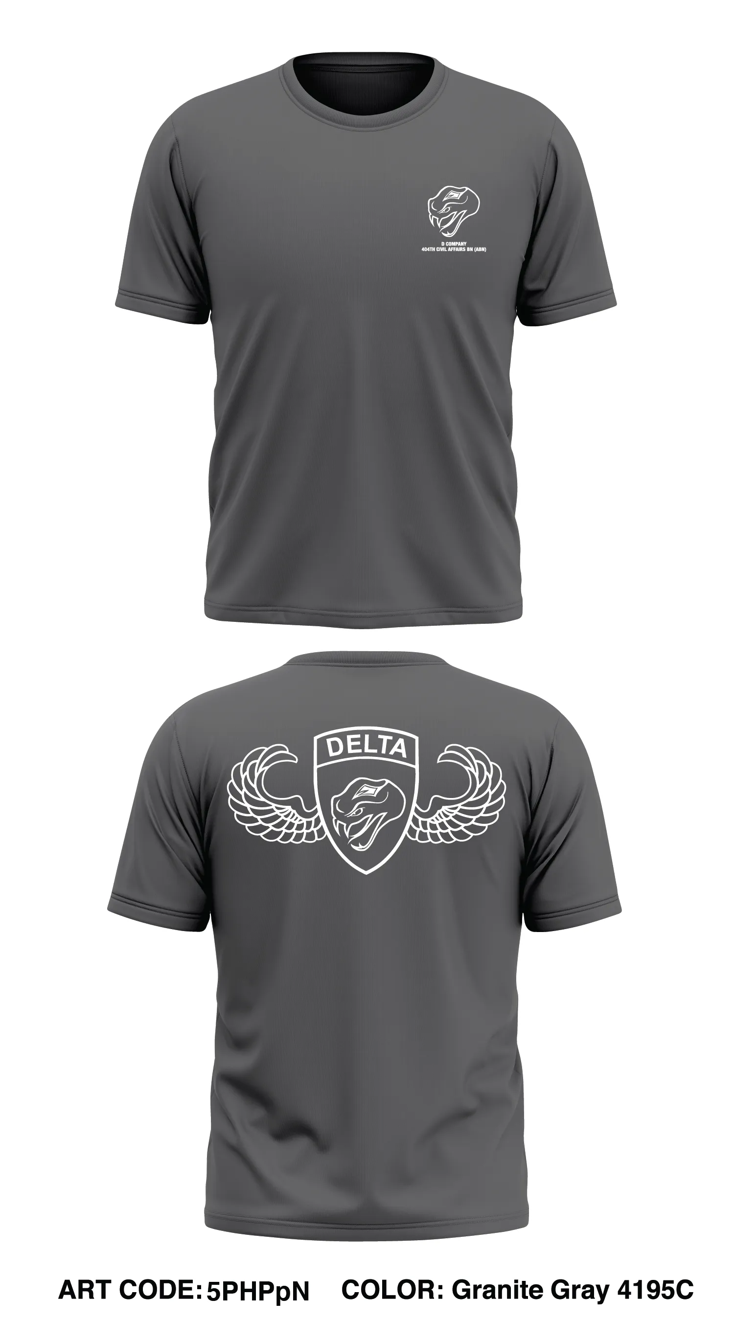 D CO, 404 CA BN (A) Store 1 Core Men's SS Performance Tee - 5PHPpN