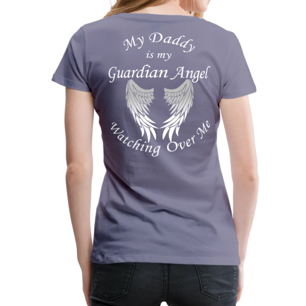 Daddy Guardian Angel Women’s Premium T-Shirt (CK1461)