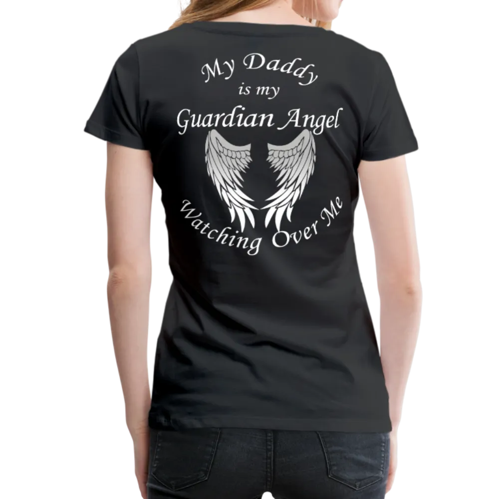 Daddy Guardian Angel Women’s Premium T-Shirt (CK1461)