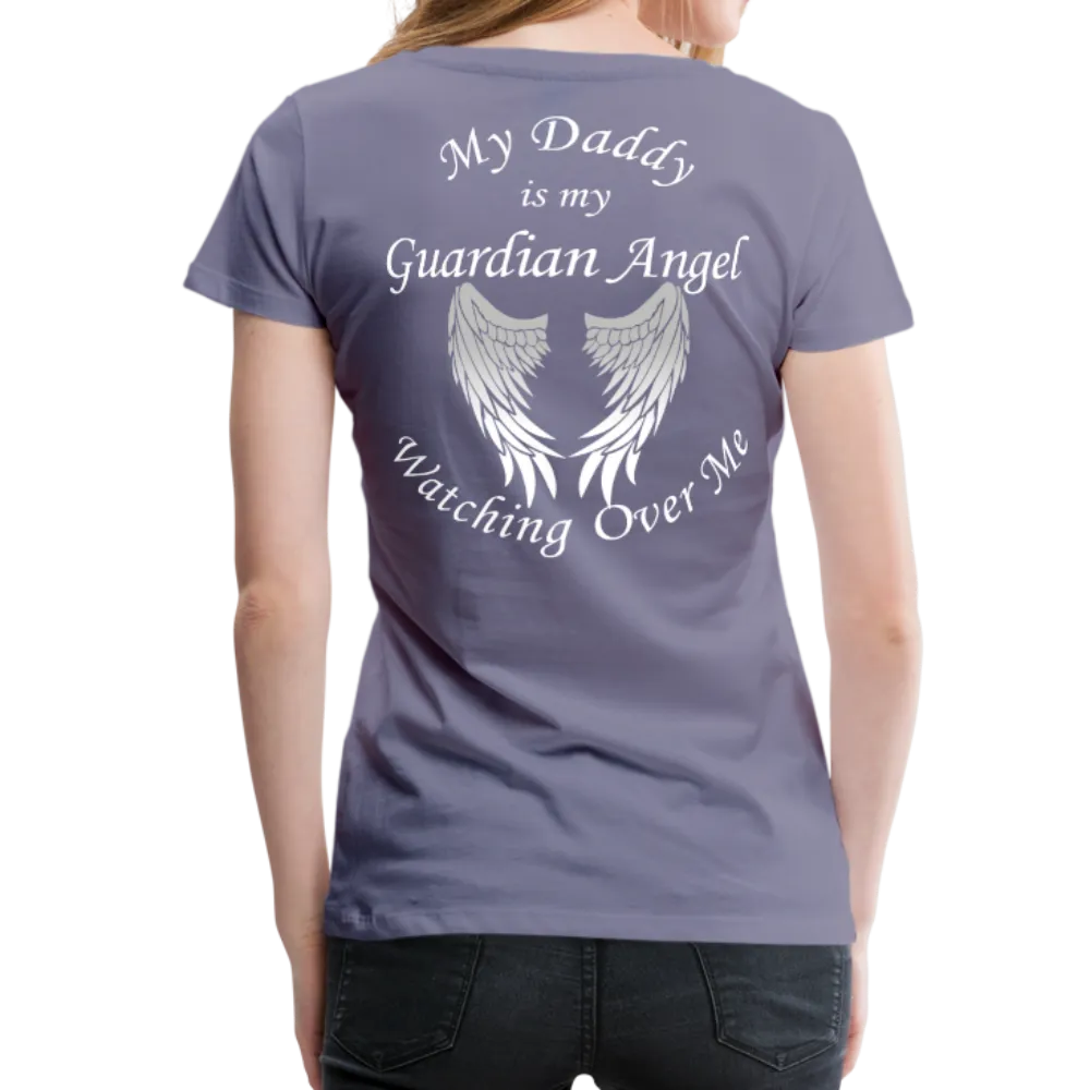 Daddy Guardian Angel Women’s Premium T-Shirt (CK1461)
