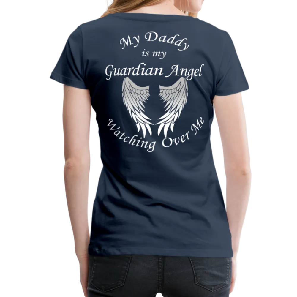 Daddy Guardian Angel Women’s Premium T-Shirt (CK1461)