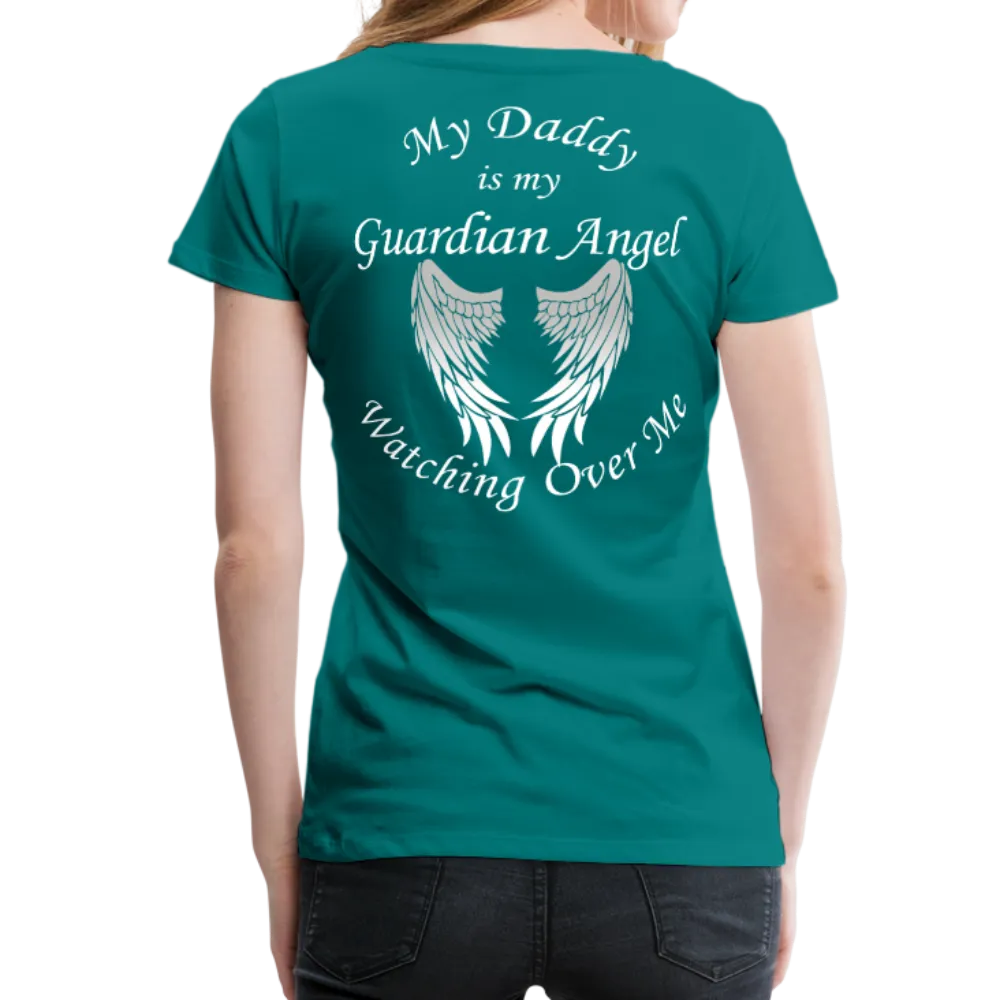 Daddy Guardian Angel Women’s Premium T-Shirt (CK1461)