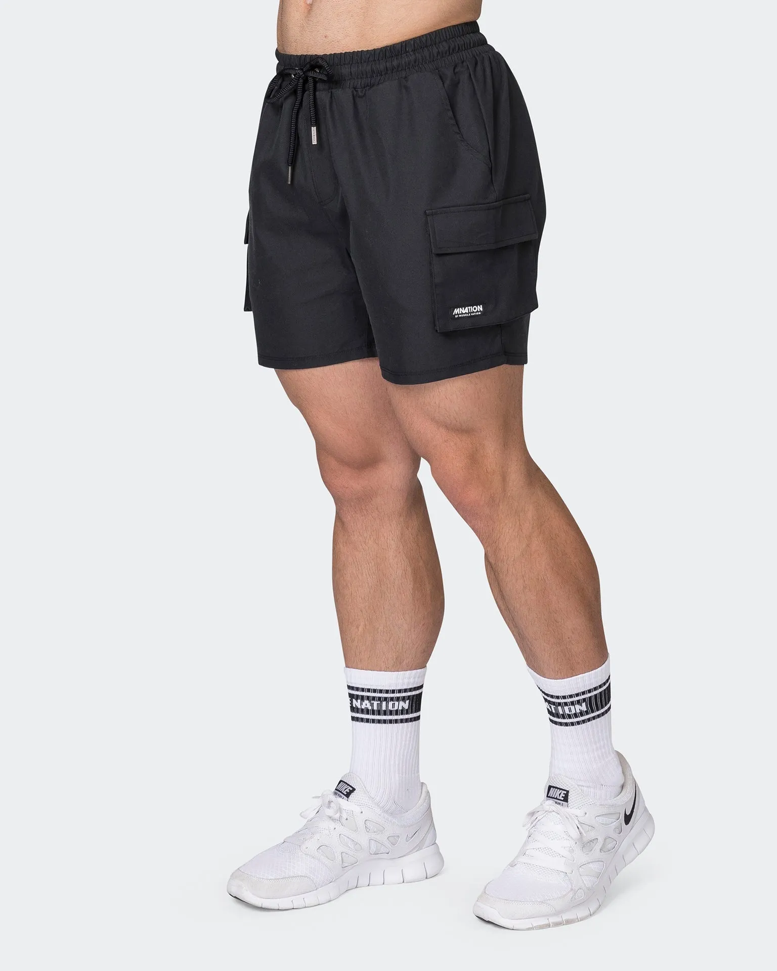 Daily Cargo 5" Shorts - Black