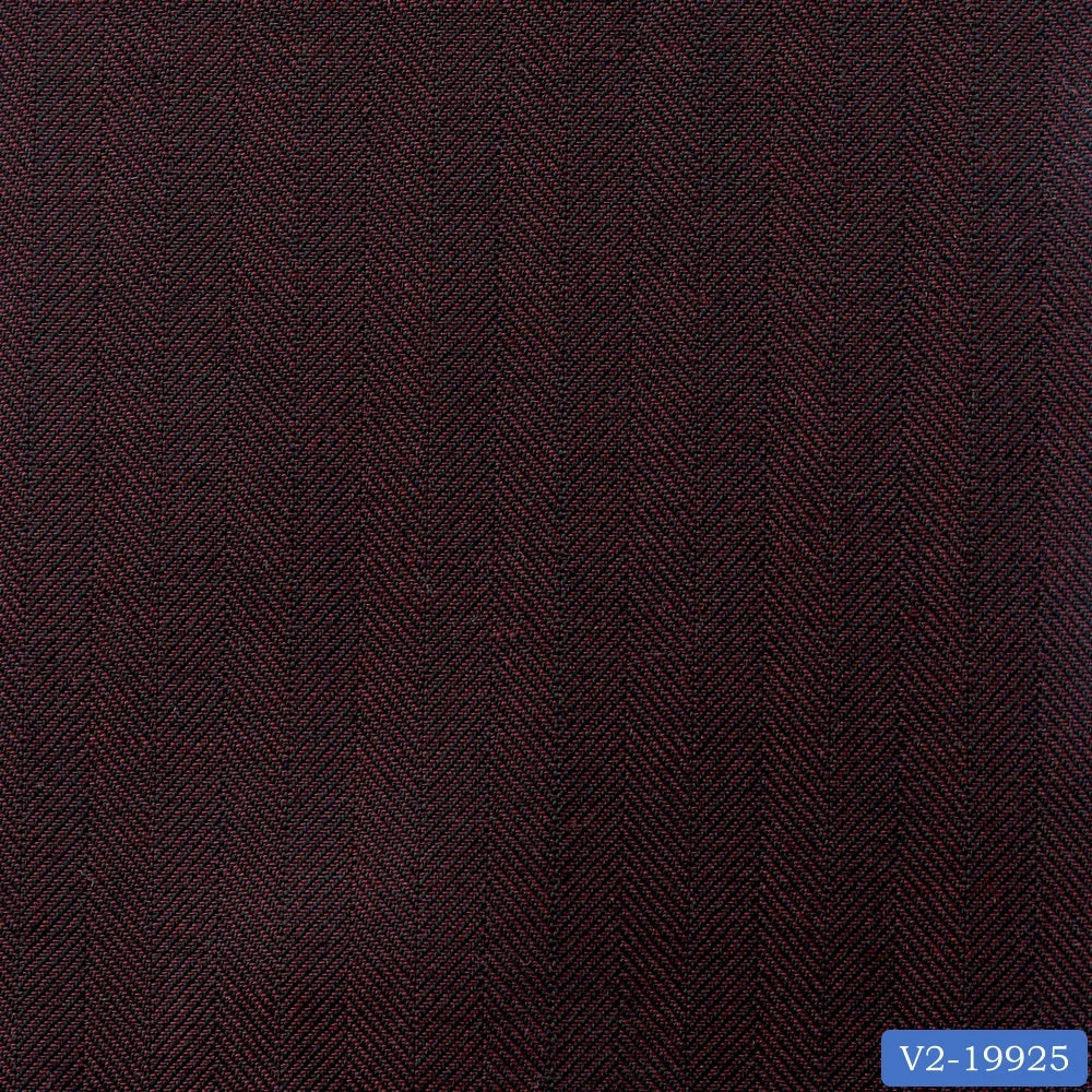 Dark Brown Herringbone Suit