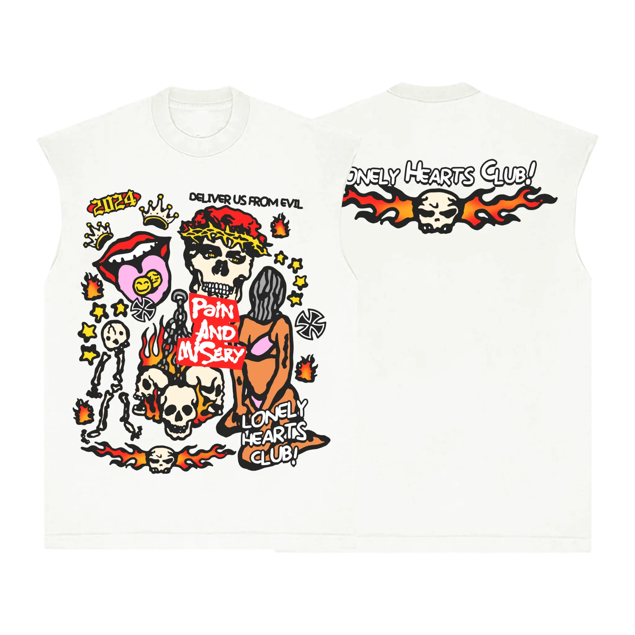 Deliver Us From Evil Sleeveless T-Shirt