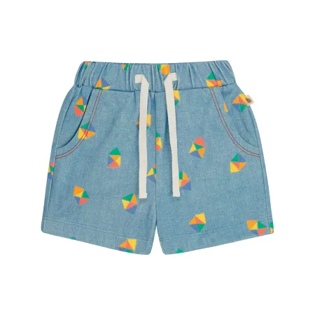 Denim Beach Shorts
