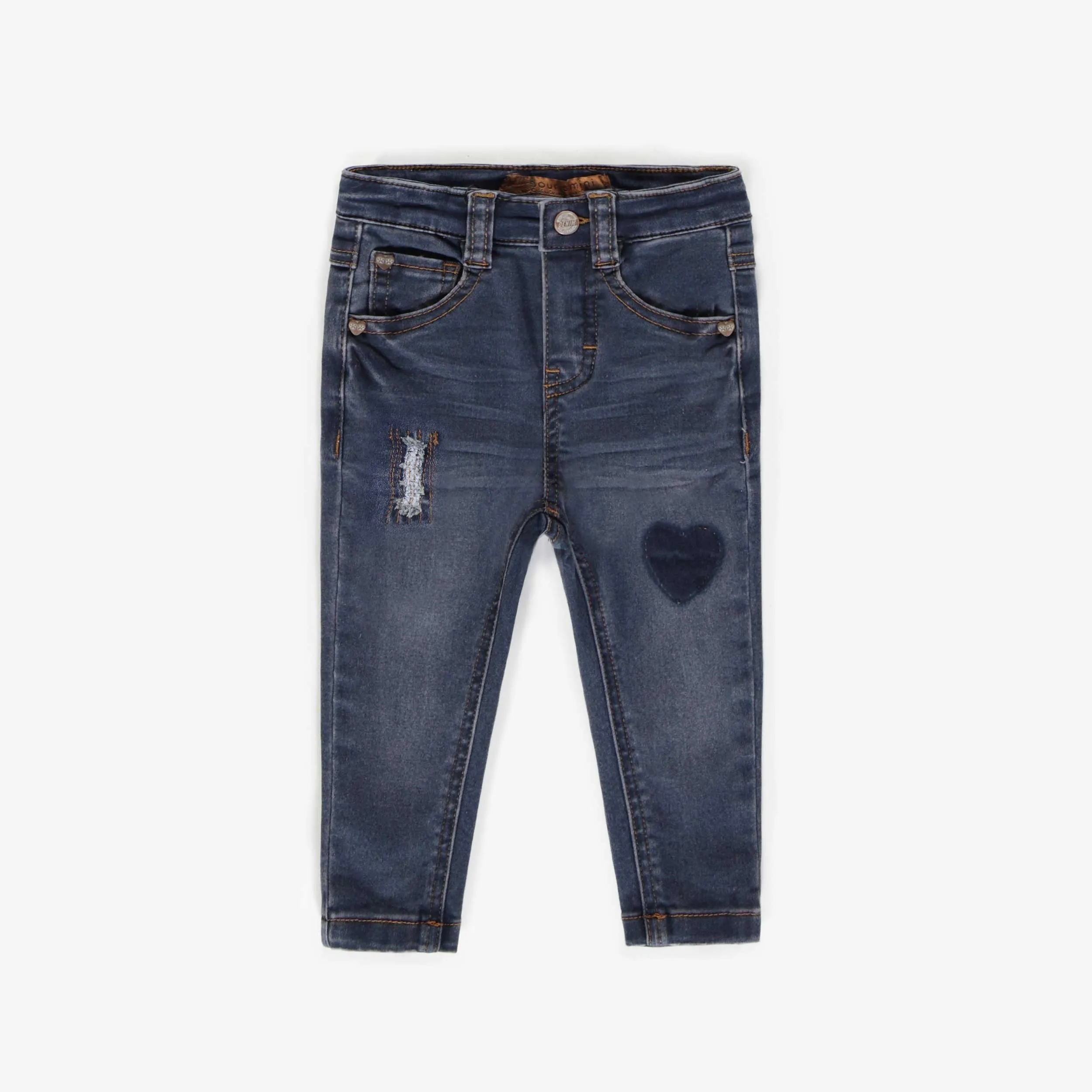 Denim extensible coupe ajustée, bébé || Stretch skinny fit denim, baby