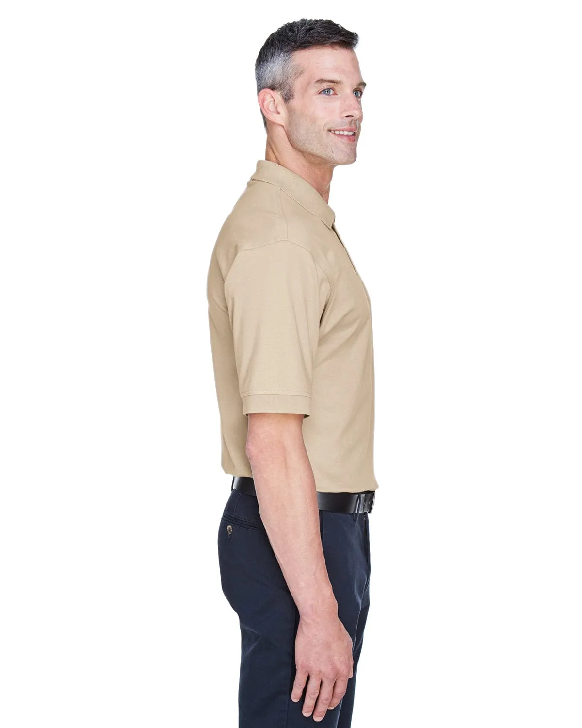 Devon & Jones Perfect Pima Interlock Polo Shirt