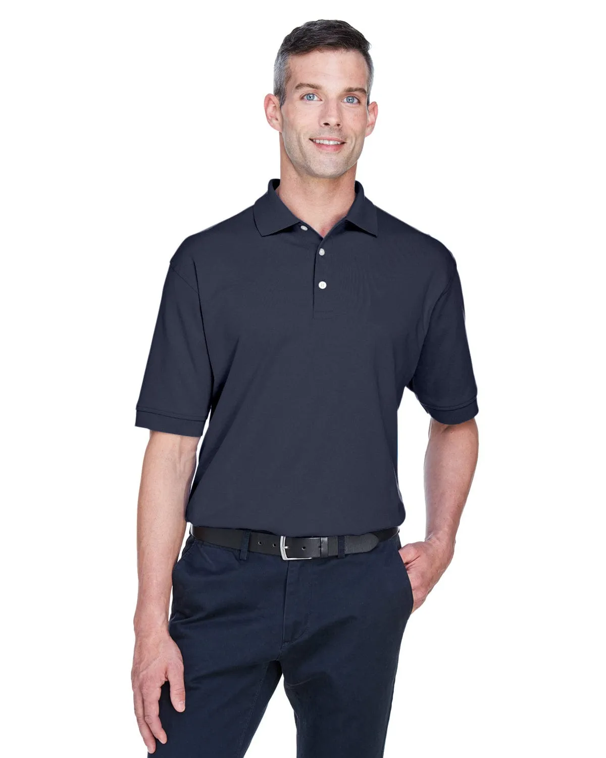 Devon & Jones Perfect Pima Interlock Polo Shirt