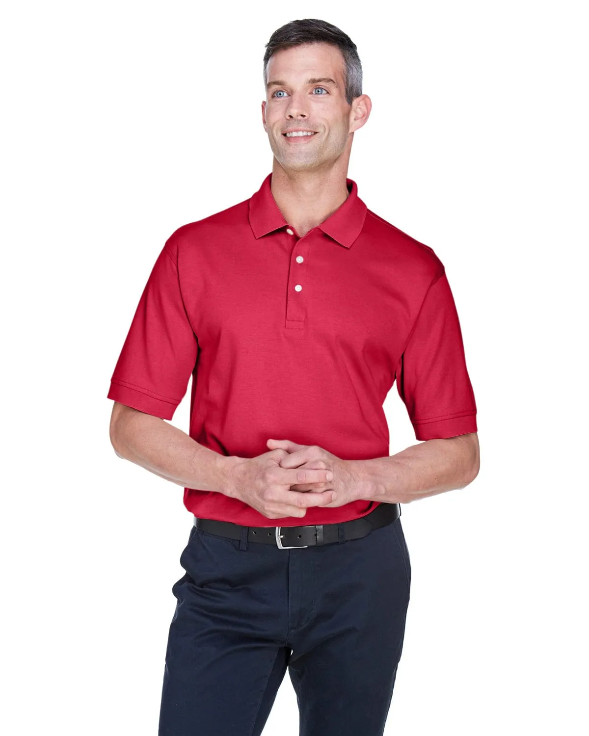 Devon & Jones Perfect Pima Interlock Polo Shirt