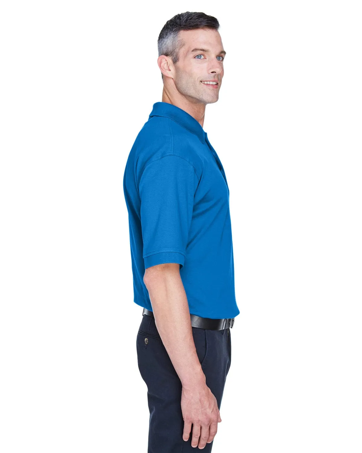 Devon & Jones Perfect Pima Interlock Polo Shirt